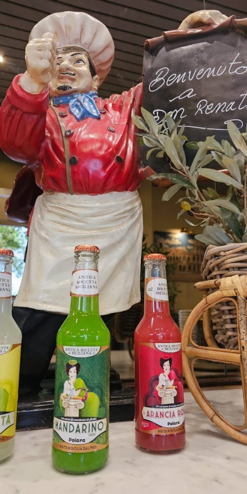 Boissons trois parfums servis